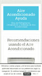 Mobile Screenshot of aireacondicionadoayuda.com